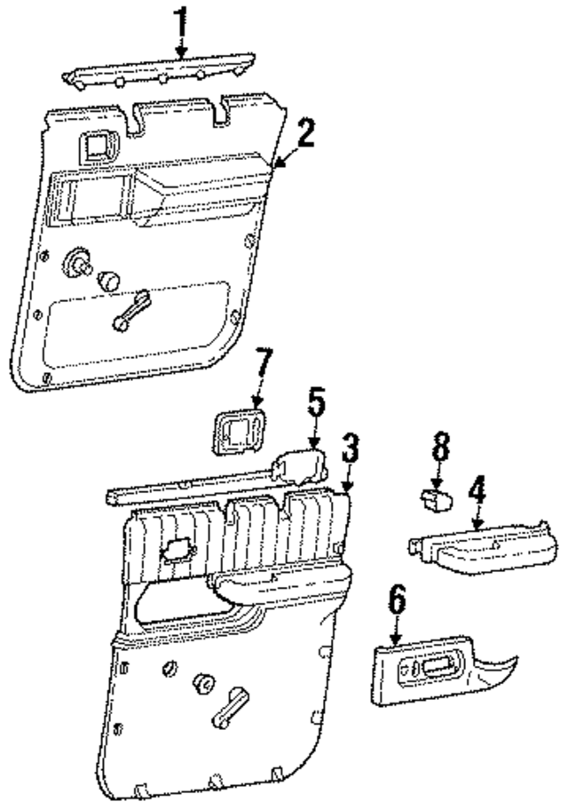 15650060 - Electrical: Window Switch for GM Image