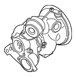 6N145702E - Air &amp; Fuel Delivery: Turbocharger for Audi Image
