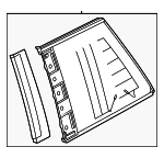 CPB500432 - : Quarter Glass for Land-Rover Image