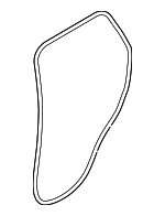 LR066622 - Body: 2014-2022 Land Rover Range Rover - Body Weather-Strip for Land Rover: Range Rover Image