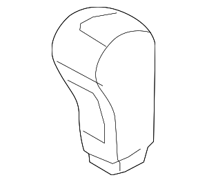 467202W100RYN - Body: Shift Knob for Hyundai Image