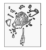 467002W120 - Body: Shifter Assembly for Hyundai Image
