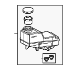 47220F9020 - Body: Reservoir Assembly for Toyota Image