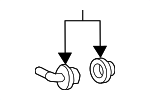 44730F9010 - Body: Check Valve for Toyota Image