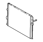 17118666811 - Cooling System: Inter-cooler for BMW Image
