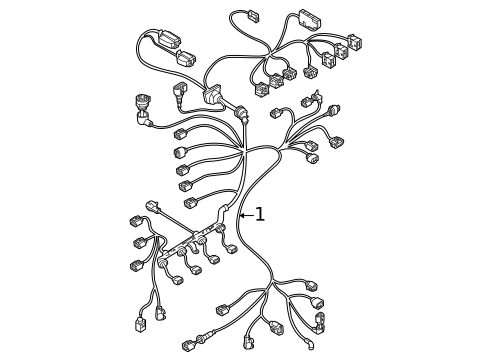 Wiring Harness for 2015 Audi A6 Quattro #0