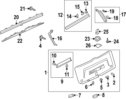 Interior Trim for 2025 Audi SQ7 #0