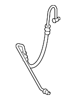992511802 - Suspension: Pressure Line for Porsche Image