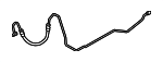 992511801 - Suspension: Pressure Line for Porsche Image