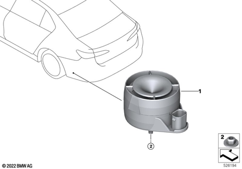 Alarm Systems for 2022 BMW 740iX #0