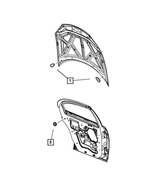 4878923AB - Body Sheet Metal Except Doors: Plug for Mopar Image
