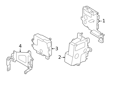 Electrical Components for 2020 INFINITI Q60 #1