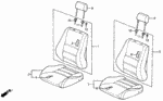 90161SB4003 - Interior/Bumper: SCREW, FLAT (4X16) for Acura Image