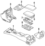 FO2Z61045A36C - Body: Rear Panel for Ford: Probe Image