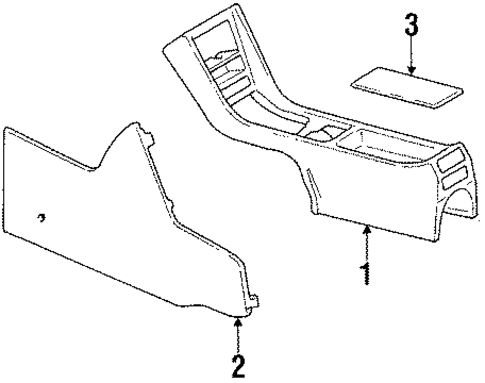 Center for 1989 Mercedes-Benz 560SEC #0