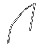 803313S500 - Body: Run Channel for Nissan: Frontier, Xterra Image