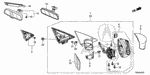 76406SECA01 - Interior/Bumper: SCREW, TORX (#10X3/8) for Acura Image