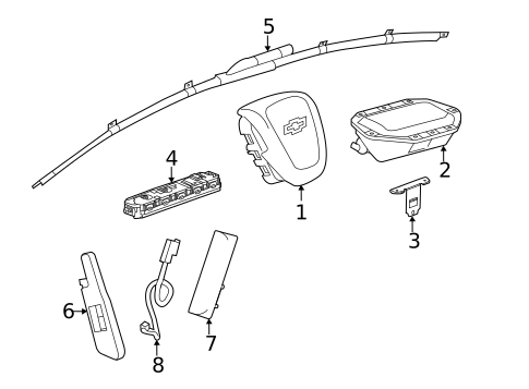 Air Bag Components for 2015 Chevrolet Malibu #0