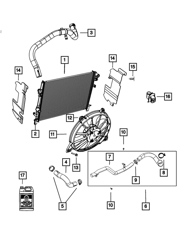 68046360AA - Cooling: Radiator Draincock for Mopar Image image