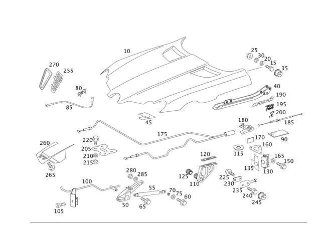 1998870150 - Front Doors: Bushing for Mercedes-Benz Image image