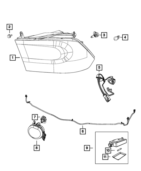 Lamps-Interior and Exterior for 2014 Ram 3500 #2