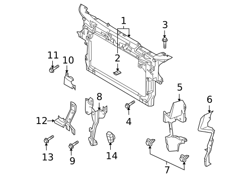 Automatic Temperature Controls for 2012 Mazda CX-9 #1