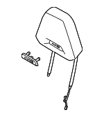 52108094177 - Body: Headrest for BMW Image
