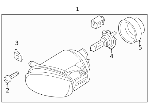 Fog Lamps for 2002 Audi Allroad Quattro #0