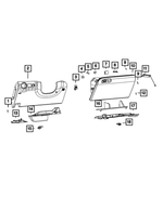 6507023AA - Interior Trim: Screw for Mopar Image