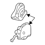 79140S0XA01 - HVAC: Mode Motor for Honda: Odyssey, Pilot Image