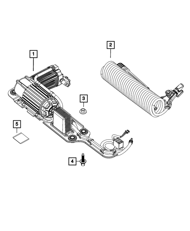 « 68494511AB – Wheels : Pneu Compresseur pour Mopar Image »