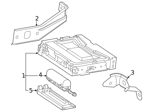 Communication System Components for 2023 Subaru Solterra #0
