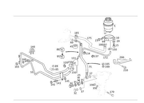 Diesel Vehicles Line Scope for 2005 Mercedes-Benz G 55 AMG&reg; #0