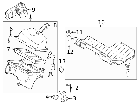 Air Intake for 2016 Nissan Quest #0
