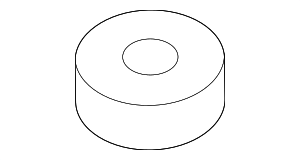 4M0121268A - Cooling System: Auxiliary Radiator Isolator for Audi Image