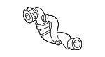 4M0122055DJ - Cooling System: Lower Hose for Audi Image