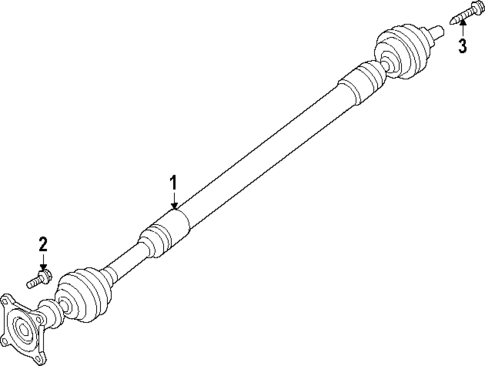 Drive Shaft for 2024 Mazda CX-90 #0