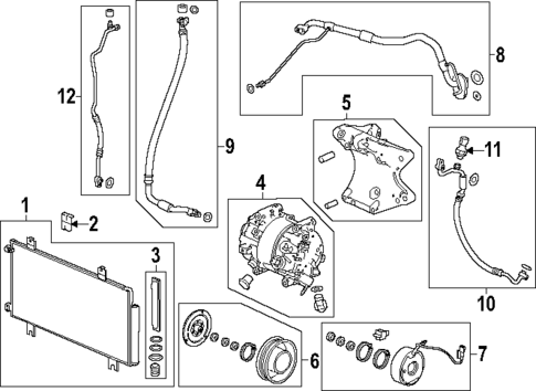 Switches & Sensors for 2024 Honda Pilot #0
