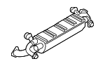 99111132503 - : Exhaust Muffler for Porsche: 911 Image