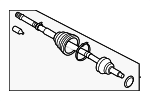 28391FN020 - Suspension: Outer Joint Assembly for Subaru Image