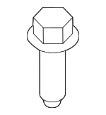 30624366 - Electrical: High Note Horn Bolt for Volvo Image