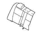 64350AG45AJC - Body: Seat Back Cover for Subaru: Legacy Image