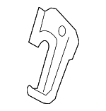 64375AG020 - Body: Seat Back Pad Striker for Subaru: Legacy, Outback Image