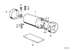 7119905515 - Engine Electrical System: Hex Nut for BMW Image