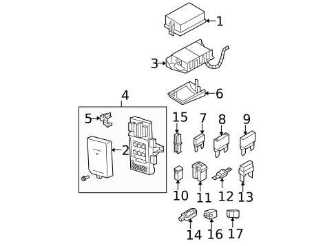 Relays for 2008 Ford F-150 #0