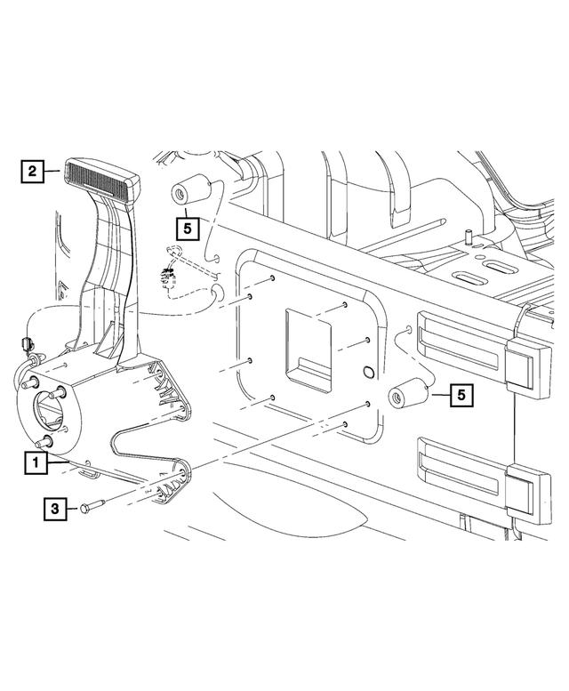 « 6508839AA – Wheels, Covers and Jacks : Tête Hexagonale Vis pour Mopar Image »