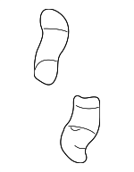 MR415241 - Body: Lock Cable Clip for Mopar Image