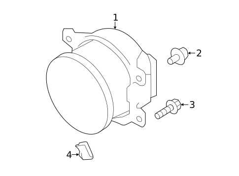 Fog Lamps for 2023 Subaru Legacy #0