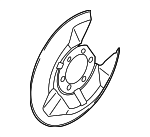 KD4526271 - Brakes: Splash Shield for Mazda: 3, 6, CX-5 Image