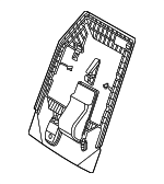 7175708030C0 - Body: Seat Back Panel for Toyota: Sienna Image